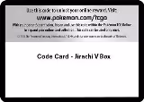 Code Card - Jirachi V Box, Miscellaneous Cards & Products — Pokémon card price