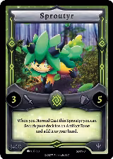 Sproutyr (SD01-01) — card price