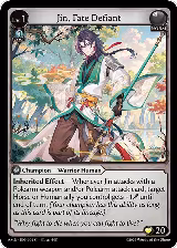 Jin, Fate Defiant (004) — card price