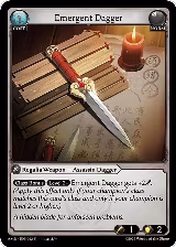 Emergent Dagger (012) — card price