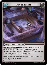 Fan of Insight (013) — card price
