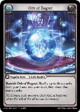 Orb of Regret (018) — card price