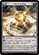 Orb of Sealing (019) — card price