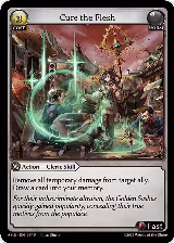 Cure the Flesh (037) — card price