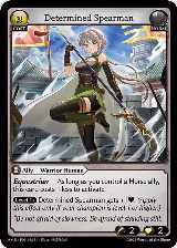 Determined Spearman (038) — card price