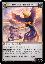 Invective Instruction (054) — card price