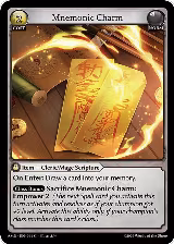 Mnemonic Charm (061) — card price