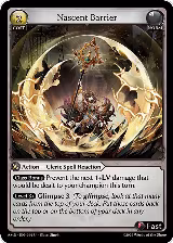 Nascent Barrier (064) — card price