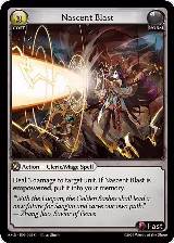 Nascent Blast (065) — card price