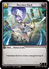 Reckless Slash (071) — card price