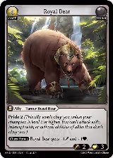 Royal Bear (073) — card price