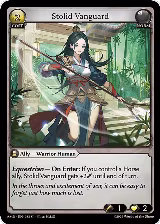 Stolid Vanguard (083) — card price