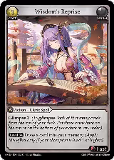 Wisdom's Reprise (093) — card price