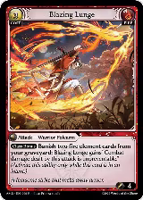 Blazing Lunge (096) — card price