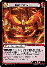 Flamewing Fowl (103) — card price