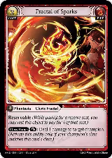Fractal of Sparks (105) — card price