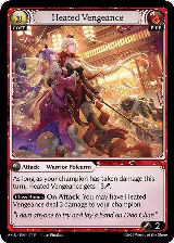 Heated Vengeance (107), Mortal Ambition — Grand Archive card price