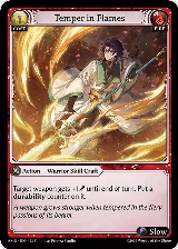 Temper in Flames (123) — card price