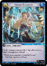 Glacial Evocation (135) — card price