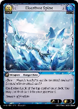 Hoarfrost Spine (137) — card price