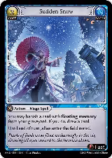 Sudden Snow (155) — card price