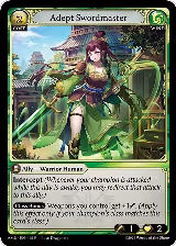 Adept Swordmaster (165) — card price