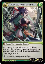 Guan Yu, Prime Exemplar (179) — card price
