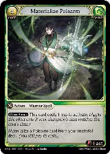 Materialize Polearm (184) — card price