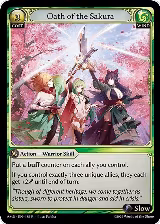 Oath of the Sakura (185) — card price