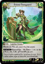 Poised Rearguard (187) — card price
