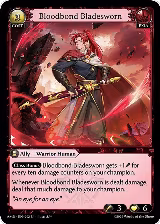 Bloodbond Bladesworn (202) — card price