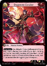 Desperate Cavalier (205) — card price
