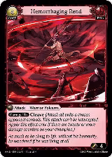 Hemorrhaging Rend (208), Mortal Ambition — Grand Archive card price