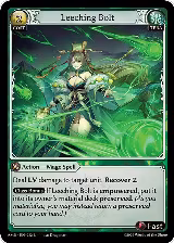 Leeching Bolt (222), Mortal Ambition — Grand Archive card price