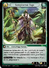 Sempiternal Sage (226), Mortal Ambition — Grand Archive card price