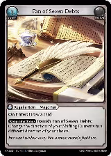 Fan of Seven Debts (011) — card price