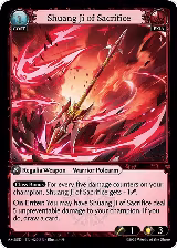 Shuang Ji of Sacrifice (020) — card price