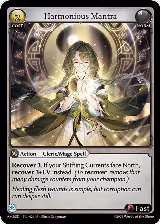 Harmonious Mantra (026) — card price