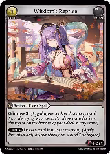 Wisdom's Reprise (037) — card price