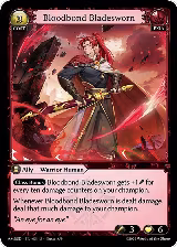 Bloodbond Bladesworn (051) — card price