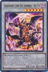 Legendary Lord Six Samurai - Shi En (ROTA-EN039) — card price
