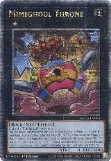 Mimighoul Throne (Quarter Century Secret Rare) (ROTA-EN094), Rage of the Abyss — Yu-Gi-Oh! card price