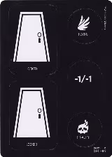 Punch Card Token (1 // 2) (1 // 2), Duskmourn: House of Horror — Magic card price