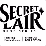 Secret Lair Drop: Featuring: Peach Momoko - Rainbow Foil Edition, Secret Lair Drop Series — Magic card price