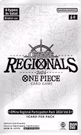 Offline Regional Participation Pack 2024 Vol. 3, One Piece Promotion Cards — One Piece card price
