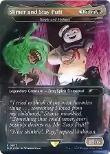Slimer and Stay Puft - Yargle and Multani (Rainbow Foil) (872) — card price