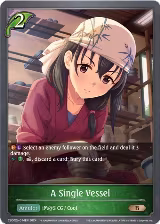 A Single Vessel (CSD02b-014EN) — card price