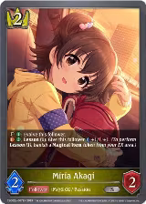 Miria Akagi (CSD02c-007EN) — card price