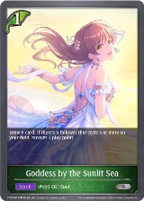 Goddess by the Sunlit Sea (CP02-011EN) — card price