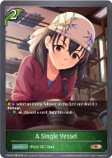 A Single Vessel (CP02-017EN), THE IDOLM@STER CINDERELLA GIRLS — Shadowverse card price